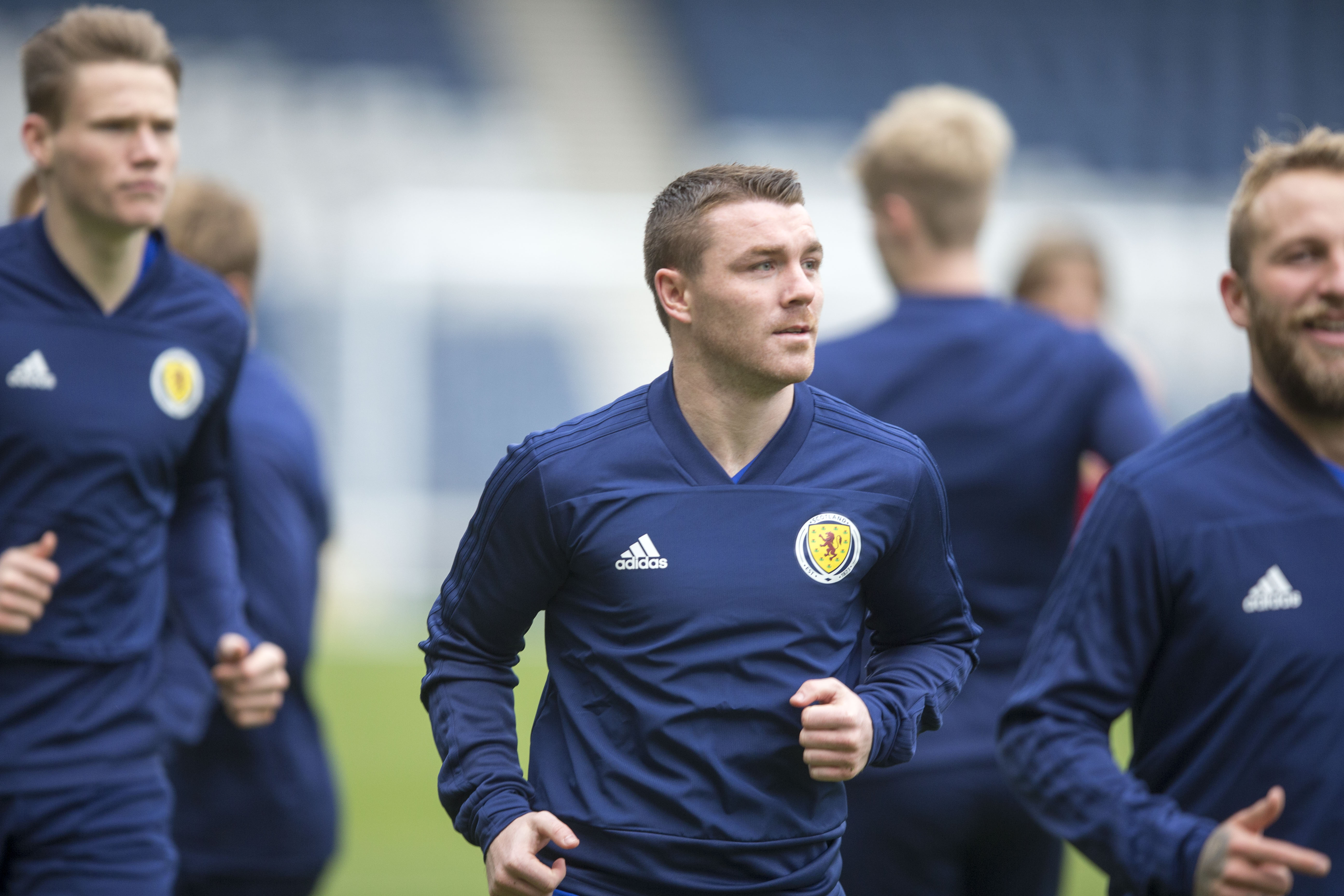 John Fleck 'conscious and talking' following collapse